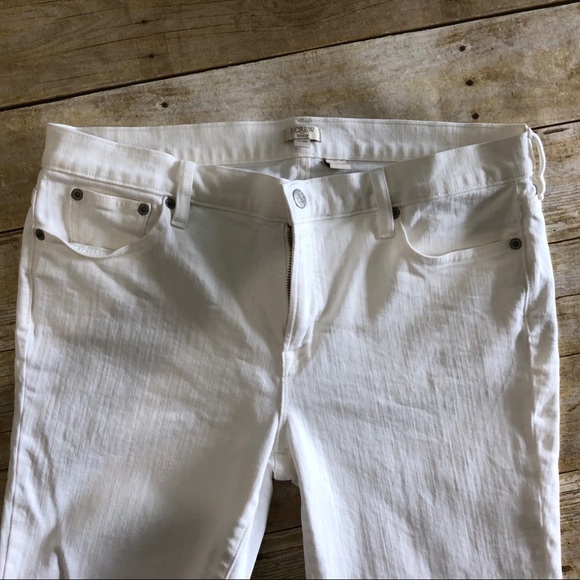 White J.Crew Jeans Size 12 - Picture 2 of 4